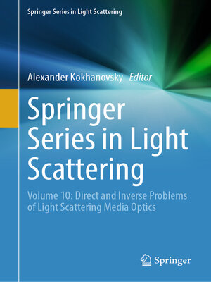 cover image of Springer Series in Light Scattering